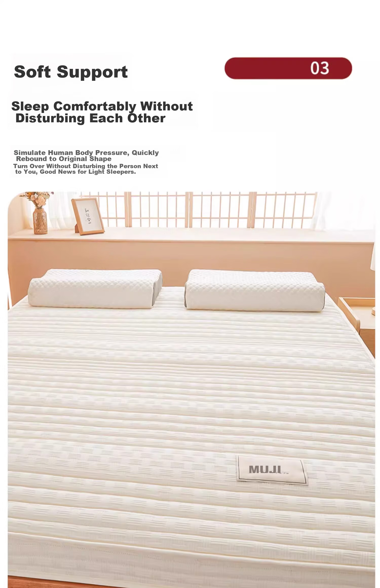 Wuyinliangpin Bed Mattress Cover, 150*200cm Foldable Mattress Pad for Home Use 11