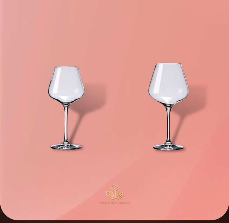 Myhobby Luxury High-End Crystal Glass Stemware Wine Glasses Set of Two for Home, Family Gatherings And Housewarming Gifts 4