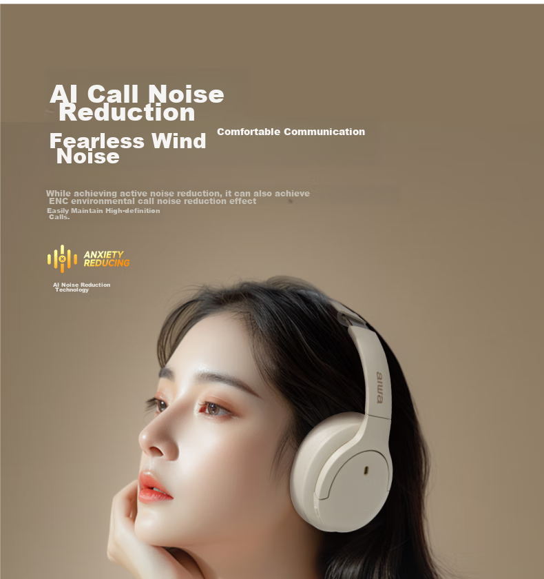 Aiwa AW50 Cycling Delivery Helmet Bluetooth Headset with External Microphone, Waterproof Long Battery Life for Meituan JD.com Ele.me Commuting Running Business Half Helmet Specialized Electric Bike Single 17