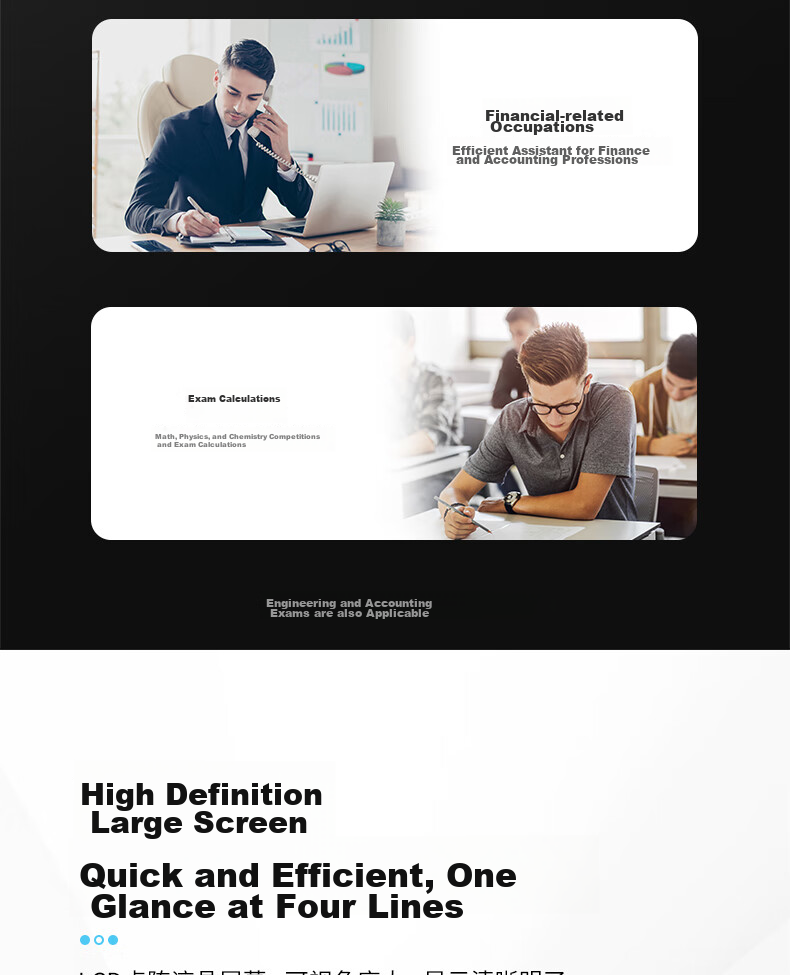 Deli Dual Power Scientific Function Calculator High School/College Tutorial Graduate Exam Olympiad Physics Competition Accounting Exam Black D999CN Pro 9