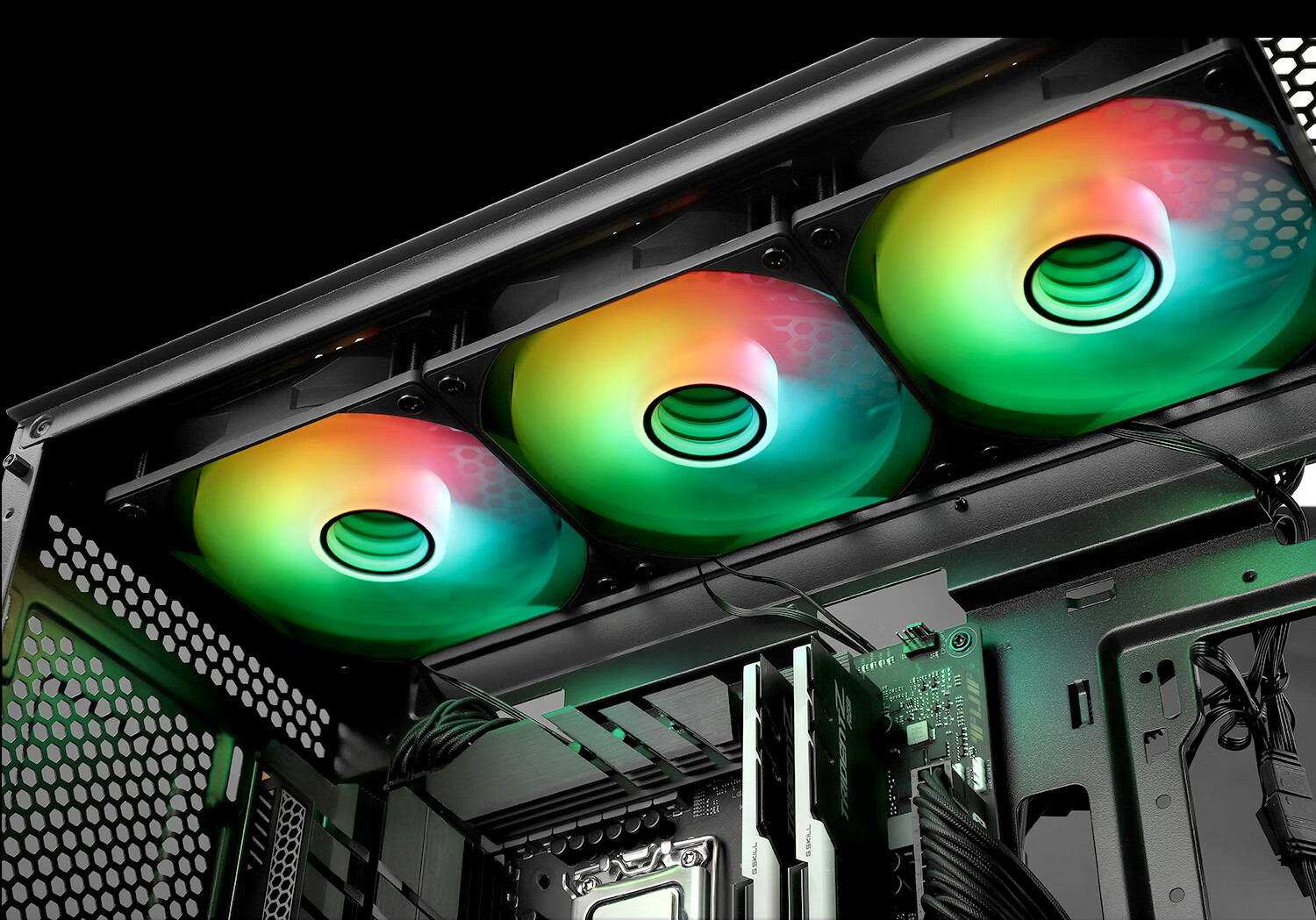 Thermalright TL-C12B V3 X3 Black ARGB 12cm Case Fan, Infinite Mirror Light Fan, RGB Fan, 4PIN PWM Speed Adjustable Fa 21