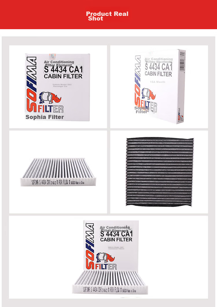 Suofeima Carbon Air Conditioning Filter S4434CA1 for Chuanqi GS4 GA8 GA6 GS7 First Generation GS8 AEAN SGE3 6