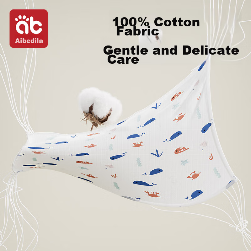 AIBEDILA Newborn Baby Swaddle, Spring Autumn Summer Thin Pure Cotton Swaddling Cloth, Wrap Blanket, Sleeping Bag, Maternity Ward All-Season Supplies