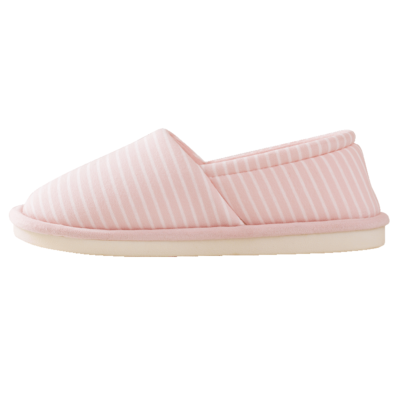 GUOLUOFEI Postpartum Shoes, Spring And Summer Heel-Covering Maternity Slippers for All Seasons, Cotton Sandals for Pregnant And New Mothers, Gray, Size 42-43