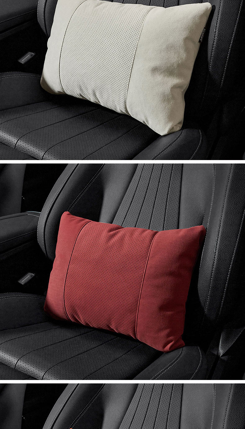 Shenchuang Car S-Class Maybach-Style Headrest And Lumbar Support, Neck Pillow for Car Use, Cushion Backrest, Suitable for Mercedes-Benz And Tesla, Universal Model 15