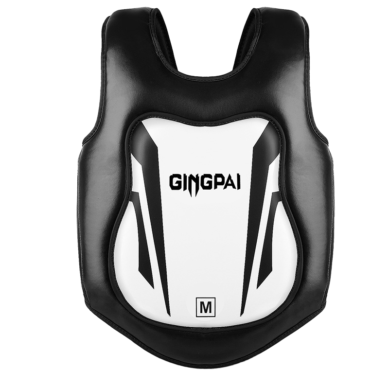 Jingpai Boxing And Kickboxing Chest Protector for Adults And Children, Professional Training Competition Fighting Thickened Armor Blue M Size