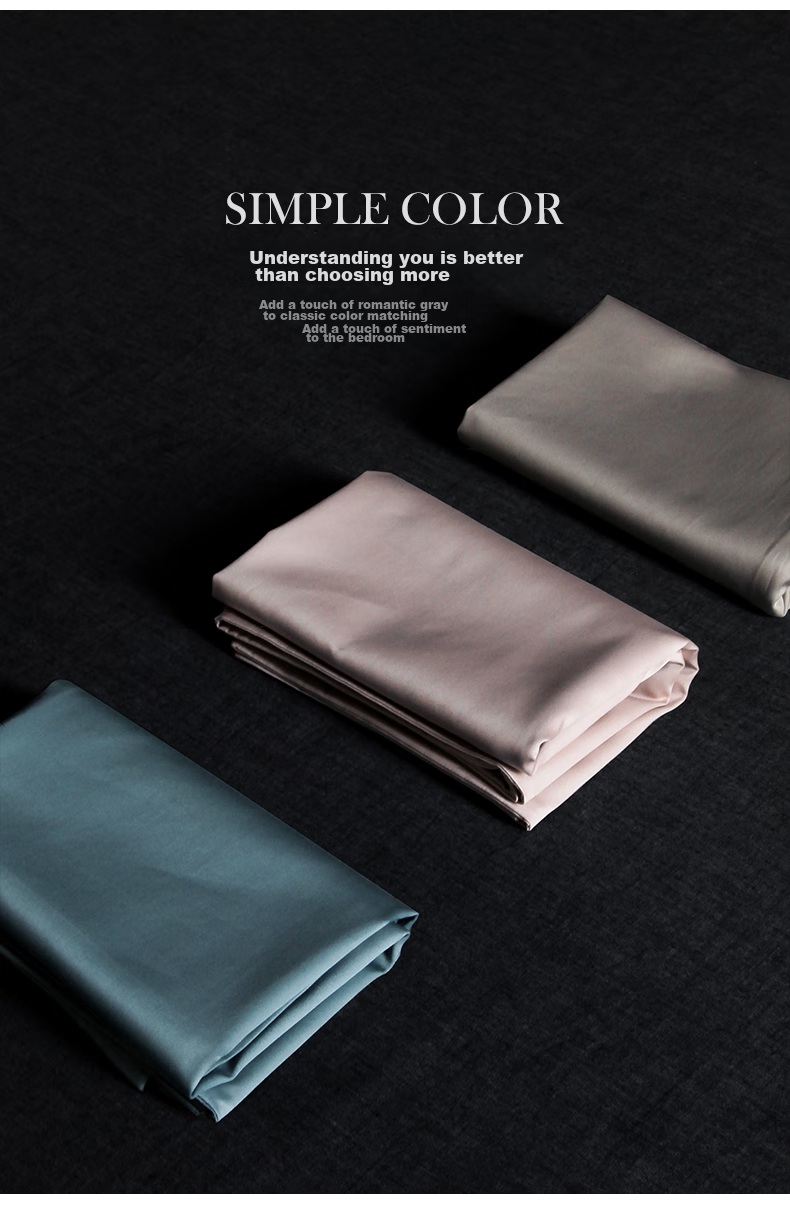 SIDANDA 100% Cotton Five-Star Hotel Pillow Core with Envelope Pillowcase, Water Blue Pillow Cover, Single Piece 48*74cm 8