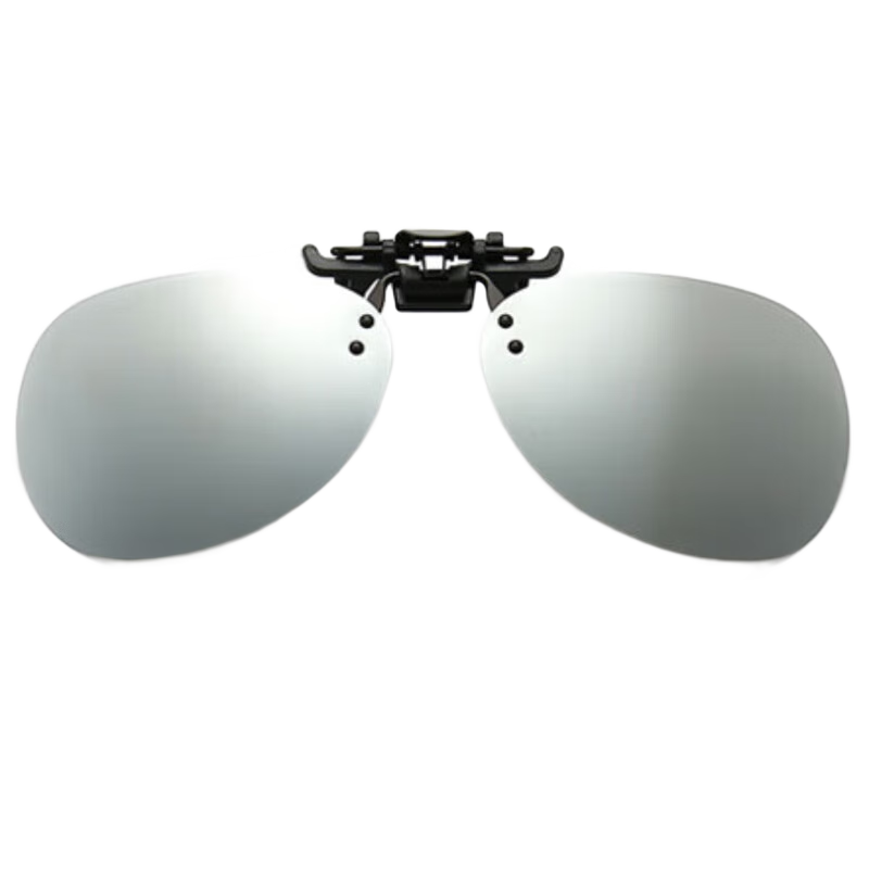 DRATRA Polarized Sunglasses Clip-On for Men And Women, Classic Frog-Eye Glasses, Myopia Glasses Clip-On, Driving Sunglasses Clip-On, Sun Protection against Strong Light