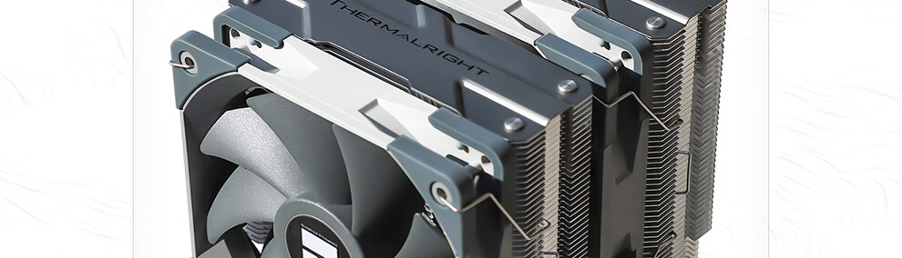 Thermalright Peerless Assassin 120 WHITE Air Cooler, AGHP 6 Heat Pipes Dual Tower, with Top Cover And Dual C12W Fans, PA120 WHITE 4