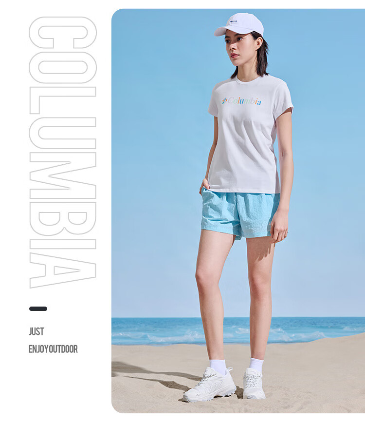 Columbia Women's Short Sleeve T-Shirt 26 Summer Outdoor Omni-Wick Quick-Dry Top XR8695 348 XL 10