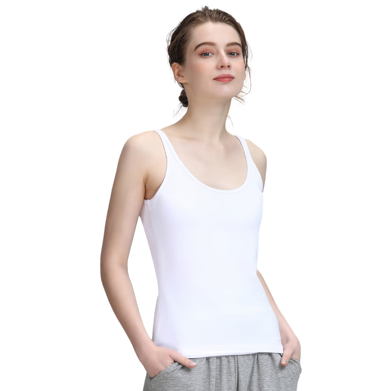 CHERISH LIFE Women's Cotton Camisole, Slim-Fit Undershirt, Cotton Tank Top, Gift for Wife JMB004