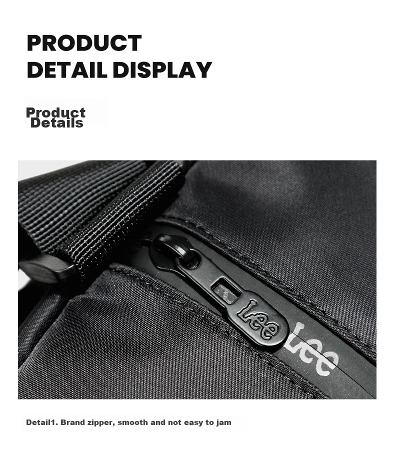Lee Shoulder Bag for Men, Large Capacity Fitness Bag with Wet And Dry Separation, Travel Bag, Simple Crossbody Bag for Business Trips And Luggage Storage 12