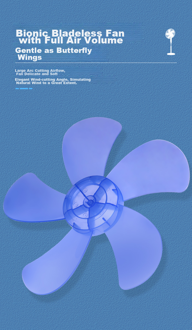 AUX Electric Fan / Mechanical Pedestal Fan / Home Fan / Air Circulation / Seven-Blade Fan / High Airflow Fan FS1619 (Timer with Extended Cord) 4