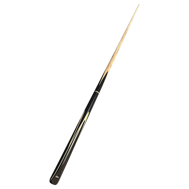WEISHIDUN Black Pool Cue, Small Tip Cue for Billiards Training And Entry-Level Chinese 8-Ball Snooker, 9.5MM with Cue Tube