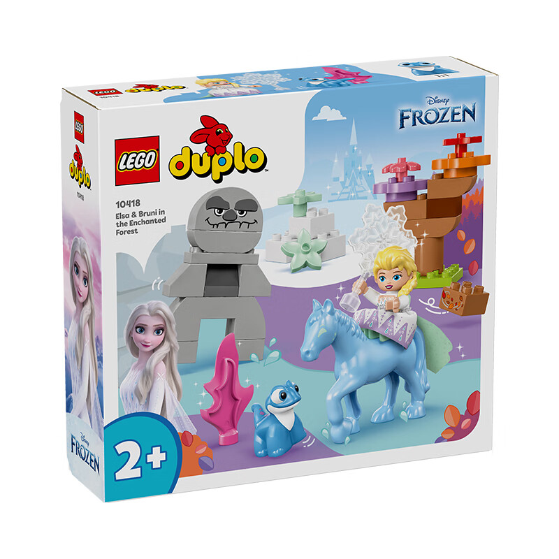 LEGO Building Blocks, 10418 Elsa's Forest Adventure, Toy for Boys And Girls, Children's Birthday Gift, Large Bricks