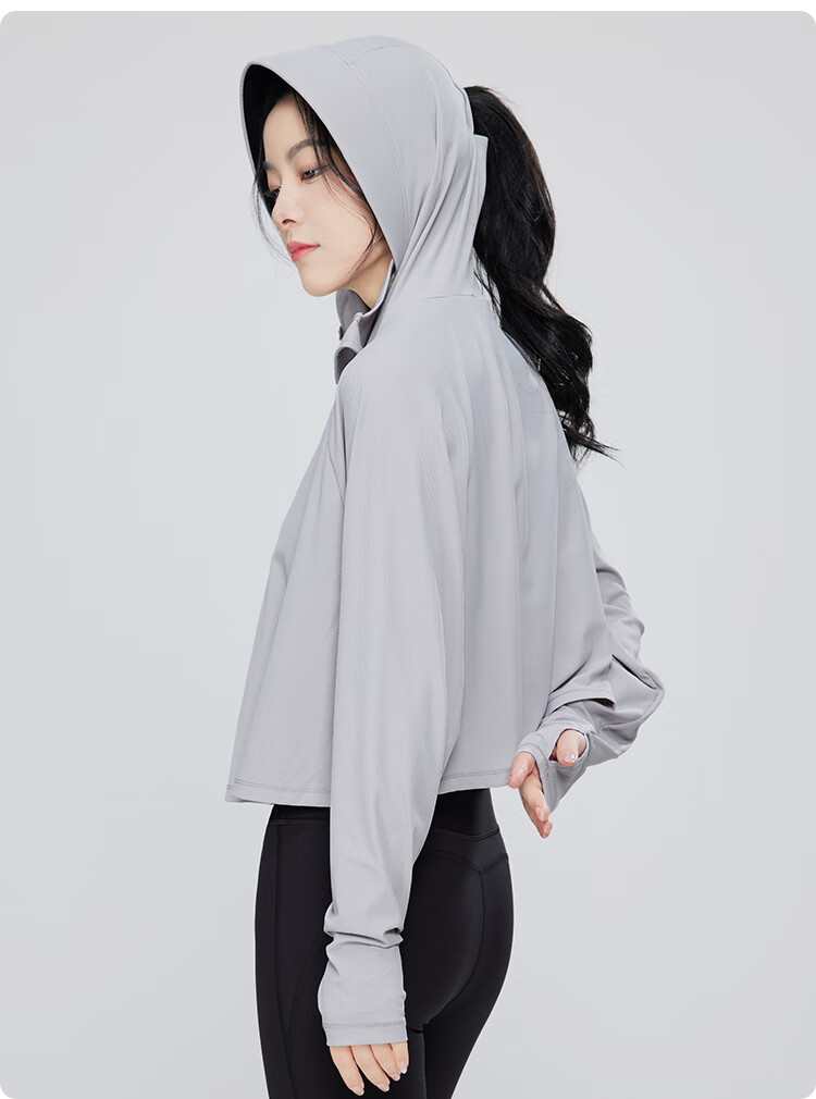 JIUMU Lightweight Women's Shawl Summer Air-Conditioned Room Office Outerwear UV Protection Sun Protection Shirt 11