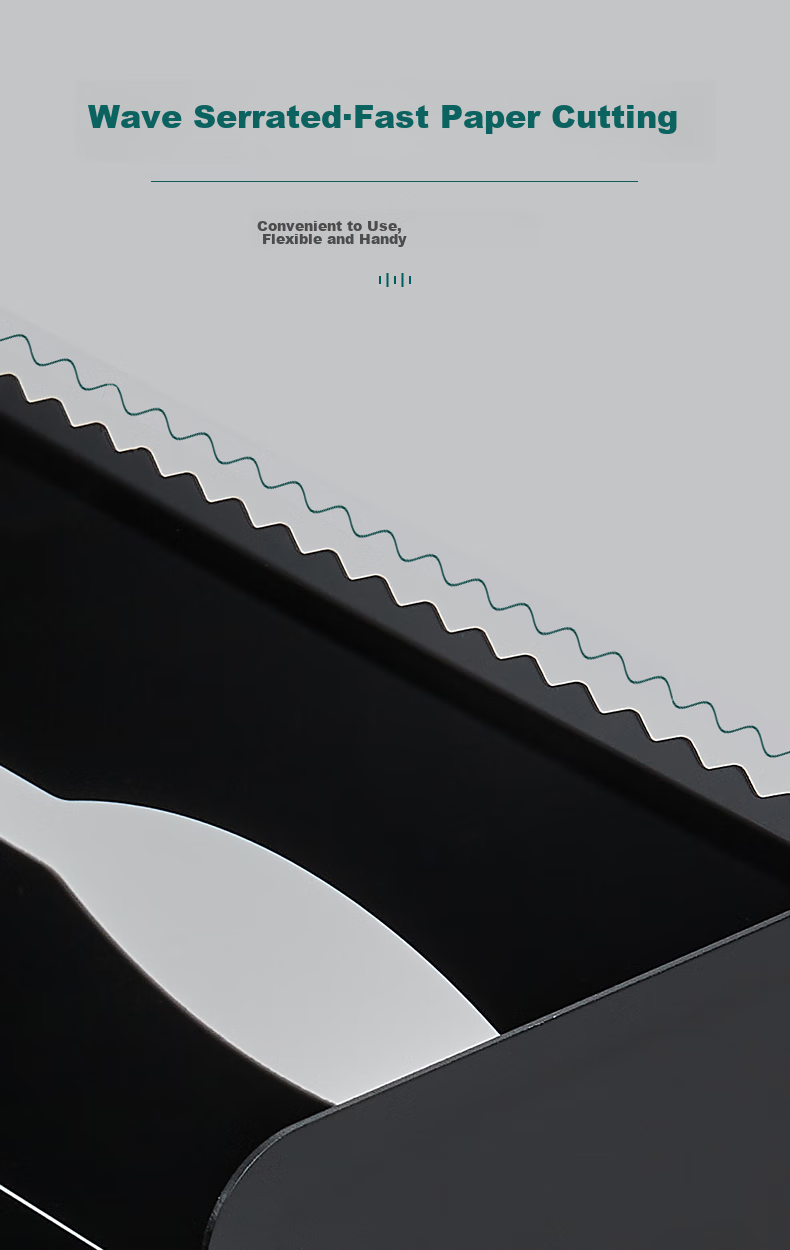 Interhasa! Space Aluminum Toilet Paper Holder, Wall-Mounted Bathroom Tissue Box, No Drilling Required P1190009 8