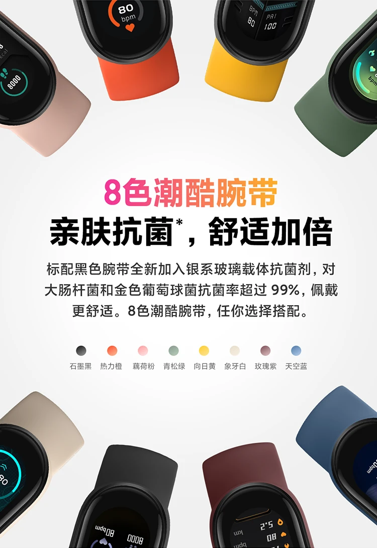 Xiaomi Mi Band 6 Full Color Screen 30 Sports Modes 24h Heart Rate Detection 50m Waterproof Smart Bracelet Sports Bracelet Offline Payment Xiaomi Mi Band 6 Full Color Screen 30 Sports Modes 24h Heart Rate Detection 50m Waterproof Smart Bracelet Sports Bracelet Offline Payment