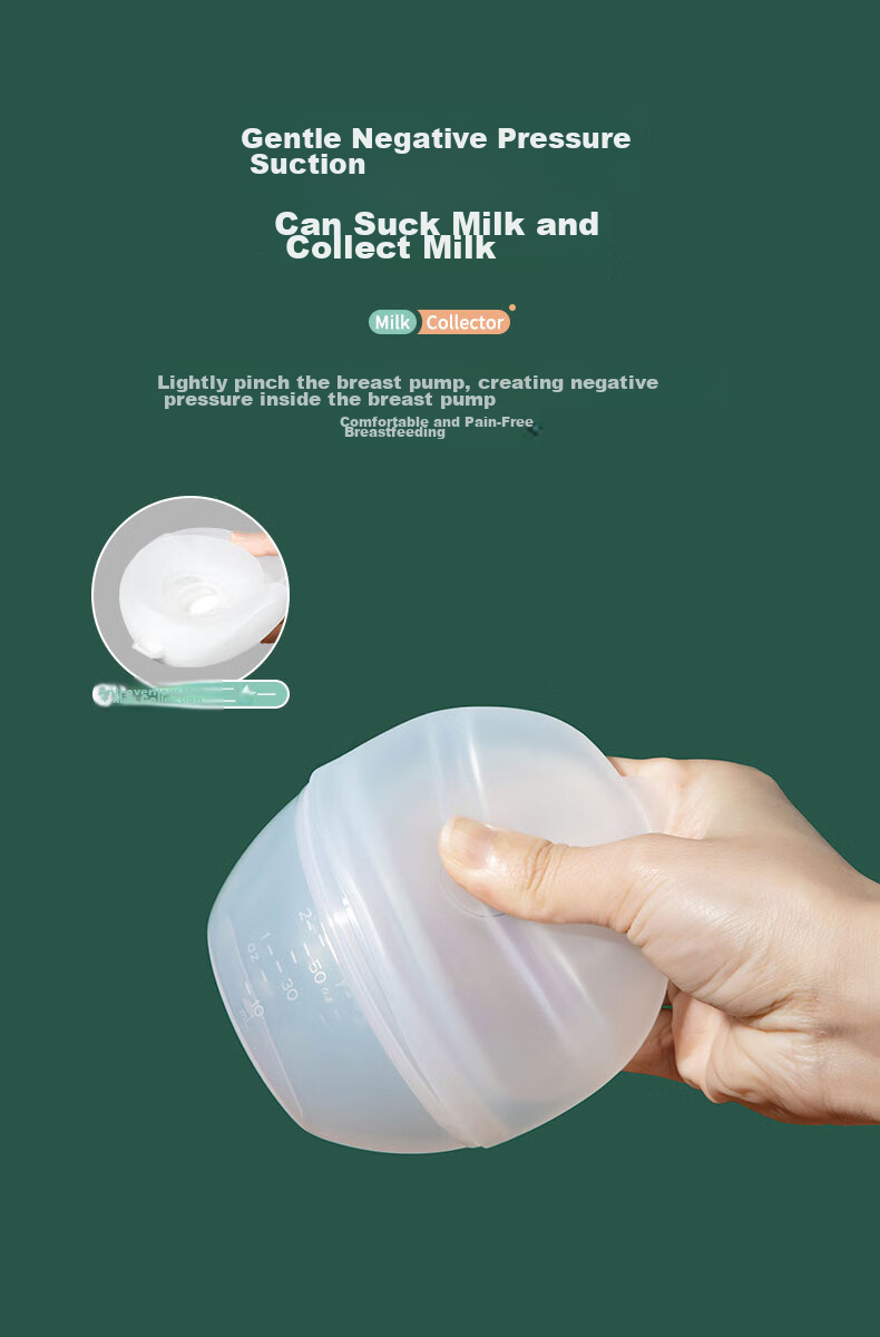 MyCarol Wearable Hidden Breast Pump, Hands-Free Manual Breast Pump, Milk Shield, Anti-Leakage, Single Pack BP-A11 4