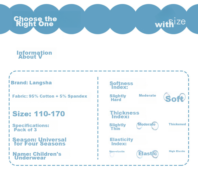 LangSha Children's Underwear, Boys' Boxer Briefs, Youth And Older Kids' Boxer Shorts, Skin-Friendly Antibacterial Student Shorts, No Wedgie 3