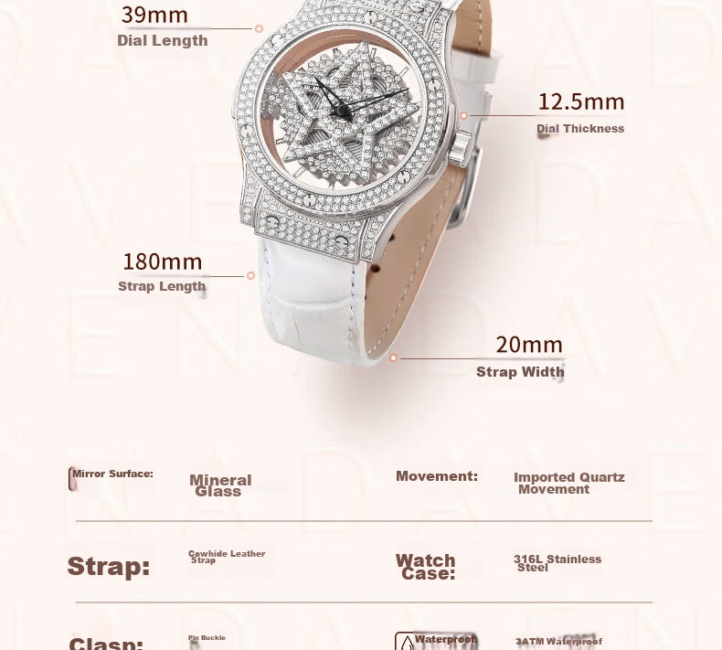 Davena 【DAVENA x The Little Prince】Limited Edition Pentagram Little Prince Collaboration Fashion Women's Watch 14