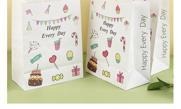 Jidukongjian Gift Bags for Mid-Autumn Festival Gifts, Birthday Presents, And Party Favors, Packaging Handbags, Kraft Paper Bags, 10 Pieces 24