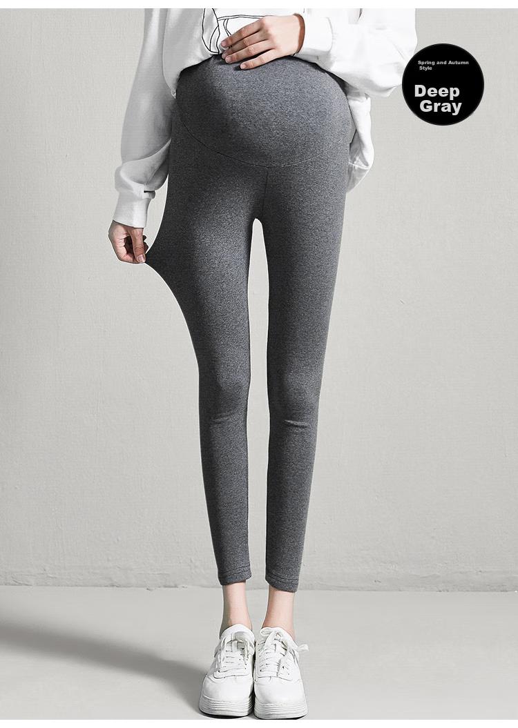 JOYNCLEON Maternity Pants, Spring And Autumn Style, Leggings for Outdoor Wear, Sports Yoga Casual Trousers, Black XXL, Jyk169925 12