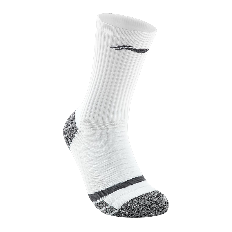 Li-Ning Men's Basketball Socks, Sports Socks, Running Socks with Non-Slip Terry Bottom, Thick, Durable, Warm Football And Basketball Cotton Socks