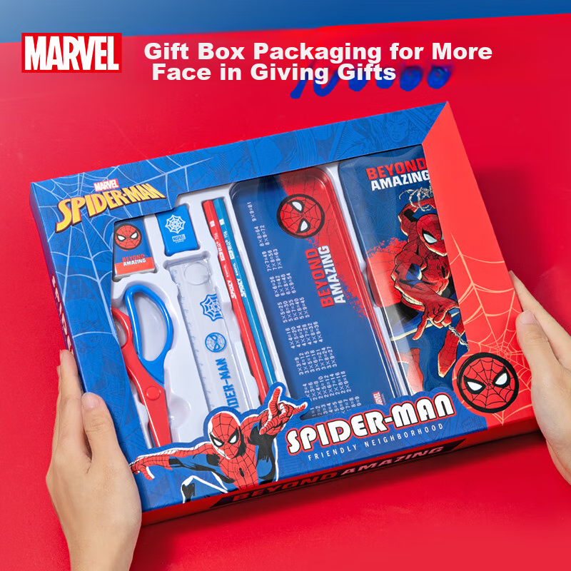Disney Stationery Gift Set for First Grade Elementary School Students, Children's Birthday Party Favor, Birthday Gift for Boys, Kindergarten Graduation Present, Group Purchase Discount