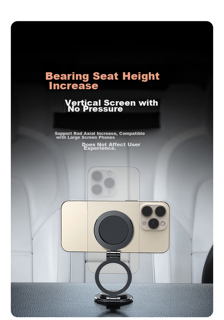 Baseus Car Phone Holder, Magnetic MagSafe Phone Mount for Cars, Universal Car Phone Holder Compatible with Tesla Model 3 And Y 9
