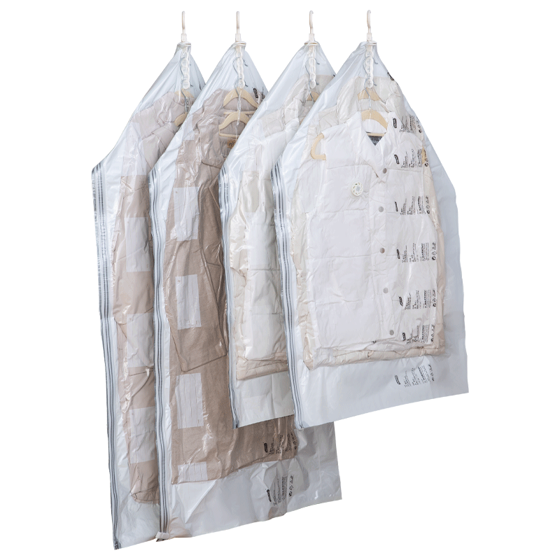 Taili Airless Hanging Compressed Bag, down Jacket Storage Bag, Coat And Suit Dust Cover, 2-Piece Set