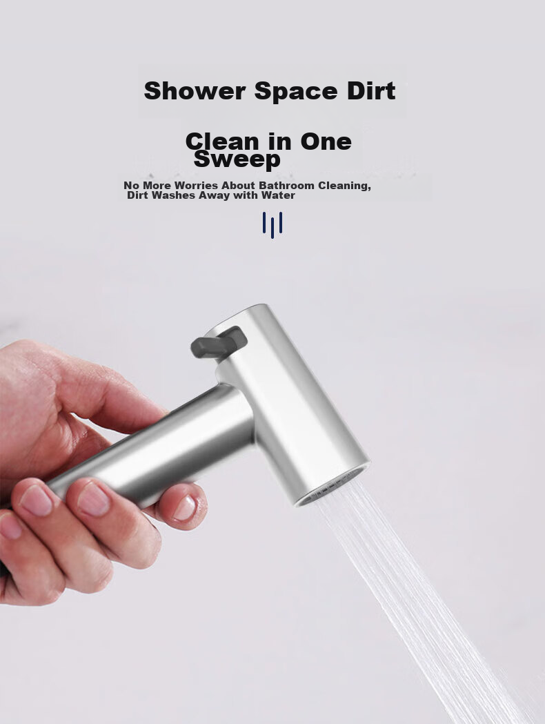 ARROW Bathroom Toilet Spray Gun, Urinal Flushing Device, Toilet Cleaning Sprayer, Shower Head, Dual Water Outlet Pressurized Water Gu 5