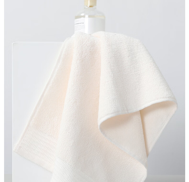 KING SHORE Thickened 100% Pure Cotton Face Towels, All Cotton Absorbent Towels, Class A Hotel and Sports Towels, Pack of 3 3