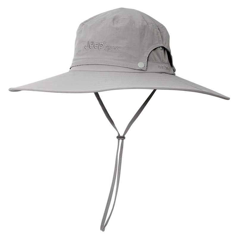 JEEP Hat, Men's Fisherman Hat, Wide Brim Sun Hat, Unisex Casual Outdoor Hiking Sports Sun Hat, A0253