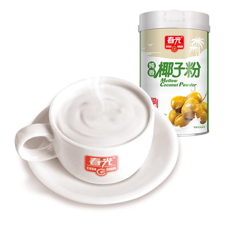 春光食品 海南特产 纯香椰子粉400g 生椰拿铁 咖啡伴侣 椰奶椰汁粉