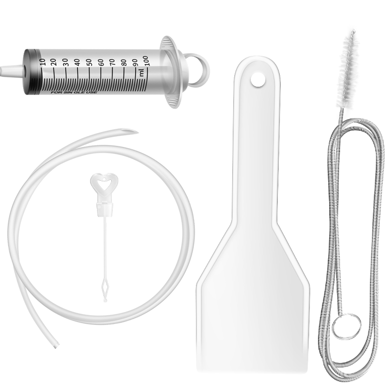 Lere Refrigerator Drain Hole Cleaning Tool Set, for Refrigerator Water Accumulation And Ice Blockage Cleaning, 5-Piece Set