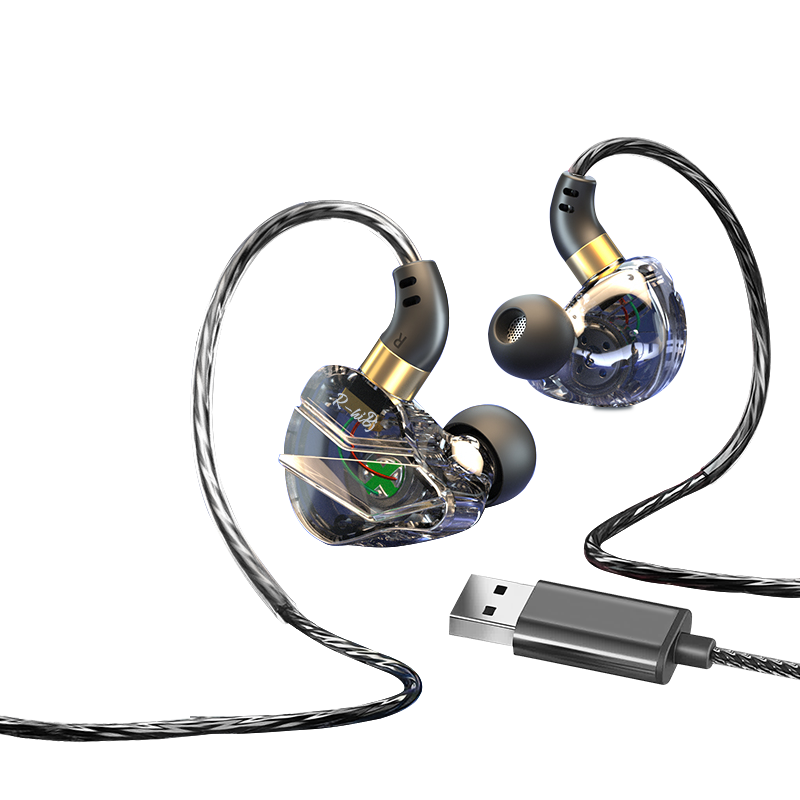 Zhiguozhe [Hot Sale 10 Million+] Wired Gaming Headset USB In-Ear E-Sports Headphones with Microphone 2-in-1 for Desktop PC 2026 Latest Model Delta