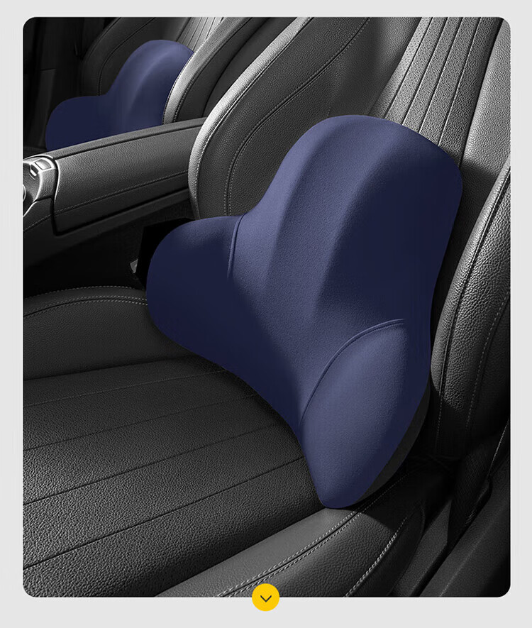 Buleishen Car Headrest, Neck Support Pillow, Lumbar Support Cushion, Automotive Accessory, Black, Suitable for Xiaomi SU7 21