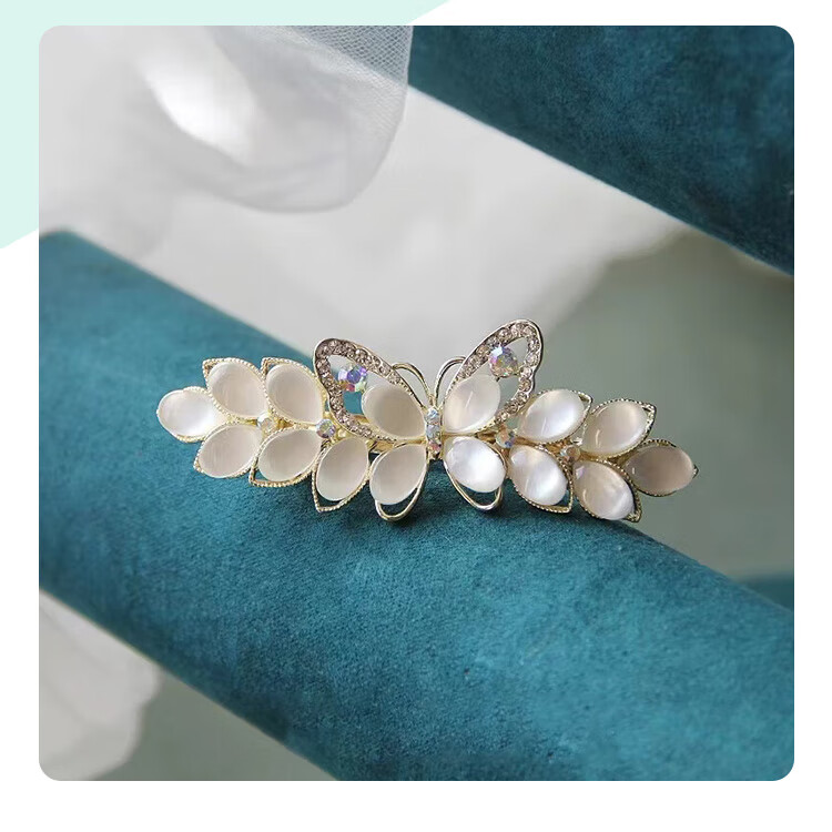 CHIMERA Stylish Back-Of Hair Clip, Barrette, Half-Up Ponytail Spring Clip, Hair Accessory, Women's Headwear, Mid-Autumn Festival Gift 8