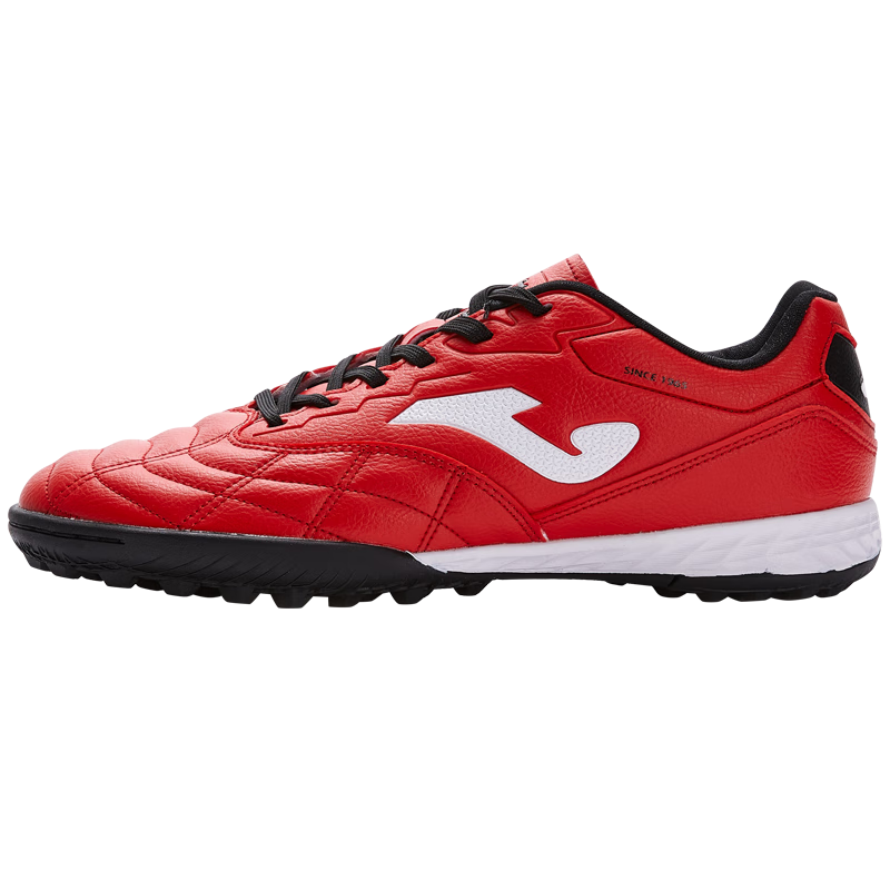 JOMA Soccer Shoes with Molded Studs for Adults, Men, Women And Youth, TF Non-Slip Professional Competition Football Training Shoes, Red, Size 44