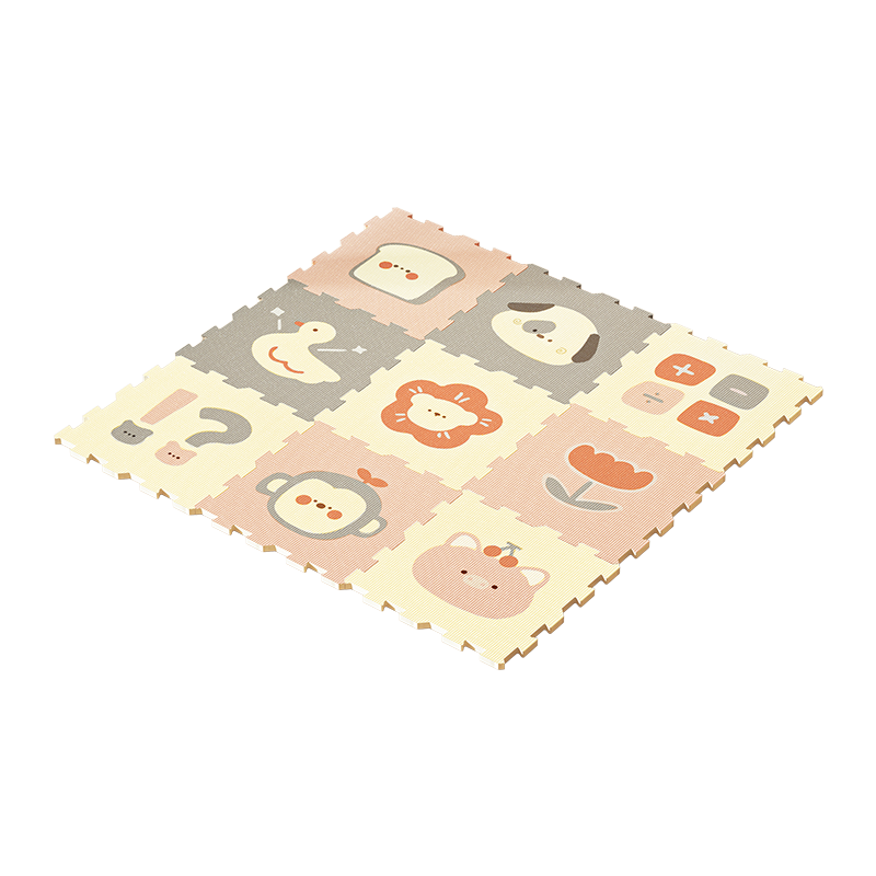 BG-BABYGO Baby Puzzle Crawling Mat, Infant Walking Anti-Fall Play Mat, XPE Thickened 2cm Indoor Forest Kindergarte