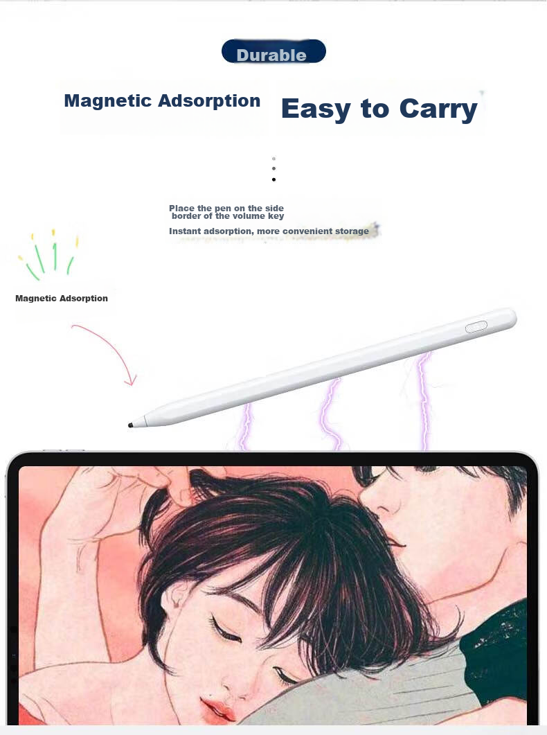 Bkayp Stylus Pen Compatible with Huawei, Suitable for Huawei Handwriting Capacitive Stylus Pencil, Touchscreen Pen for Mobile Phones, Tablets, MatePad11/M6 Honor/iPad Xiaomi/Android 10