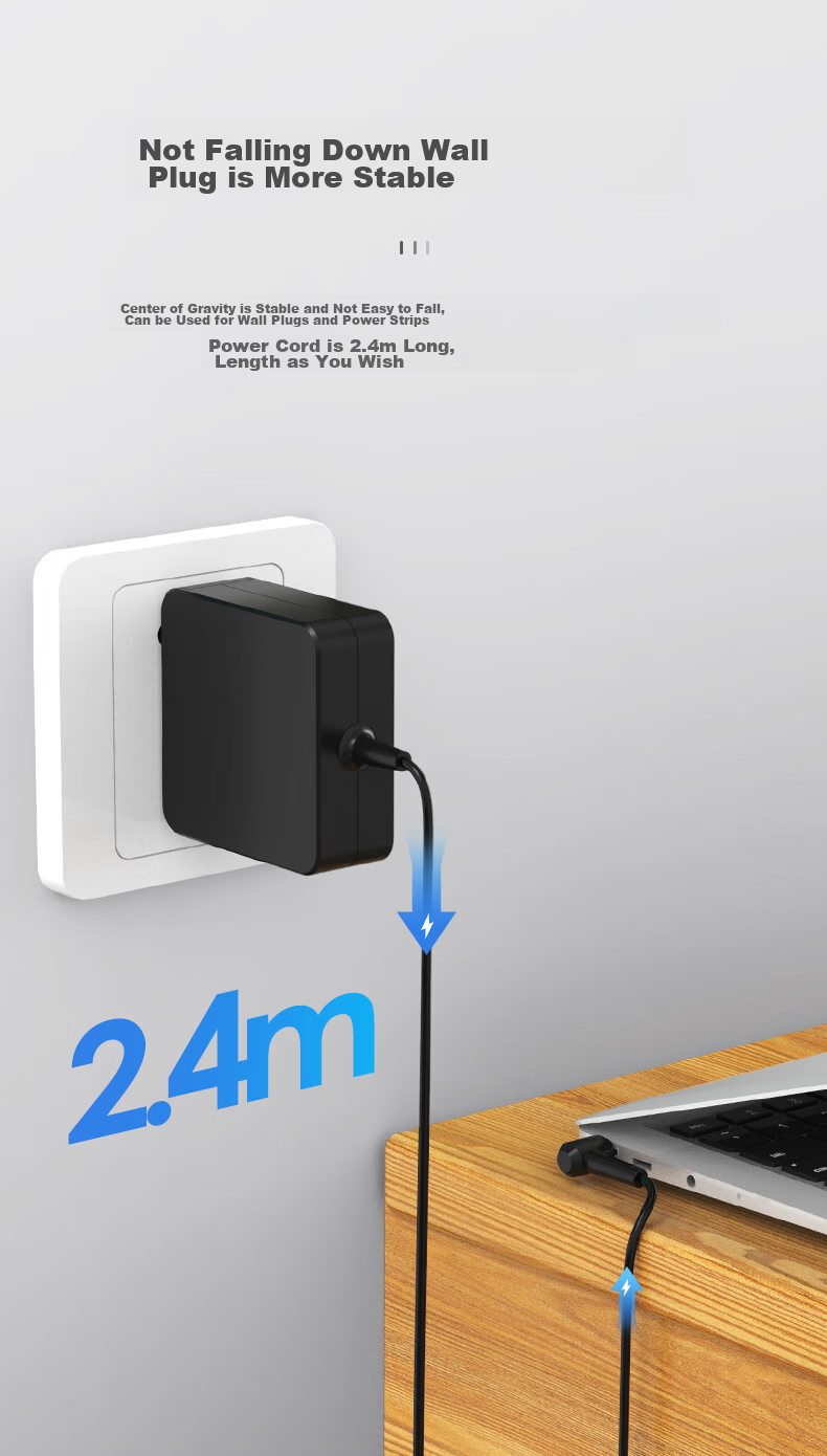Elei ASUS Power Adapter PRO0551 451LBU400V PU500C, 19V3.42A, 4.5*3.0 Pin Connector, Charger Power Cord 5