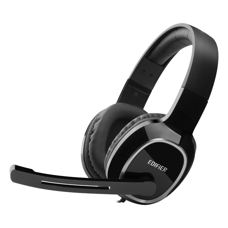 EDIFIER USB K815 Over-Ear Wired Headphones for Computer And Laptop, Gaming Headset, Online Education Listening And Speaking Headphones, Black