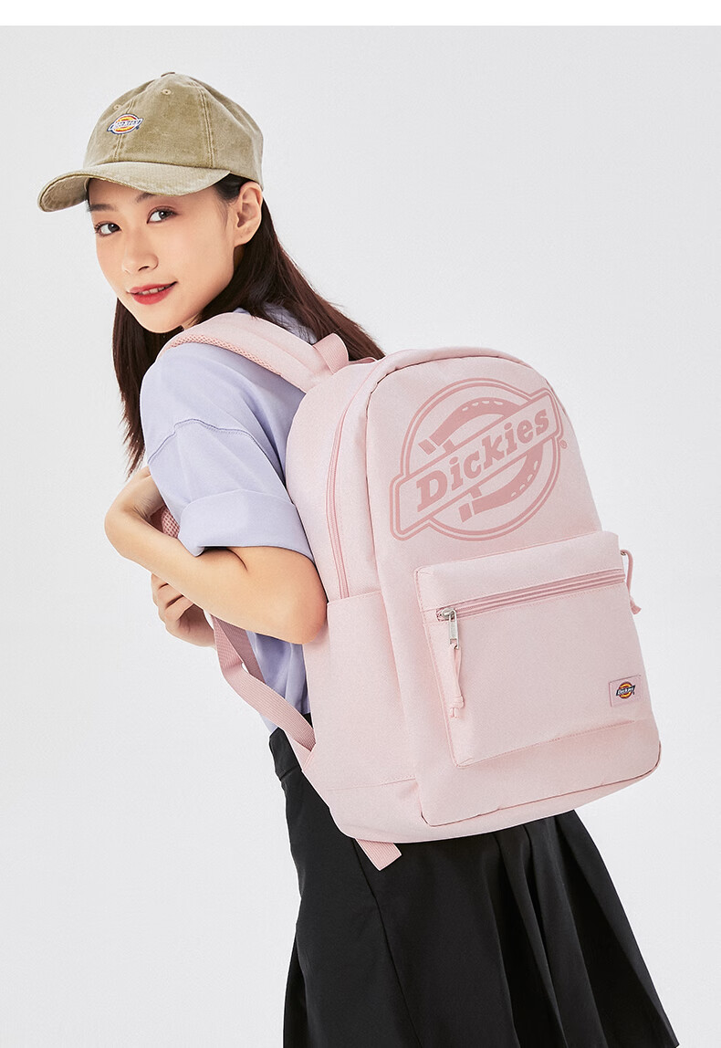 Dickies Backpack for Women DK Hidden Compartment Large Capacity School Bag with Multiple Compartments for Middle And High School Students Lightweight Casual Outdoor Travel Bag 19