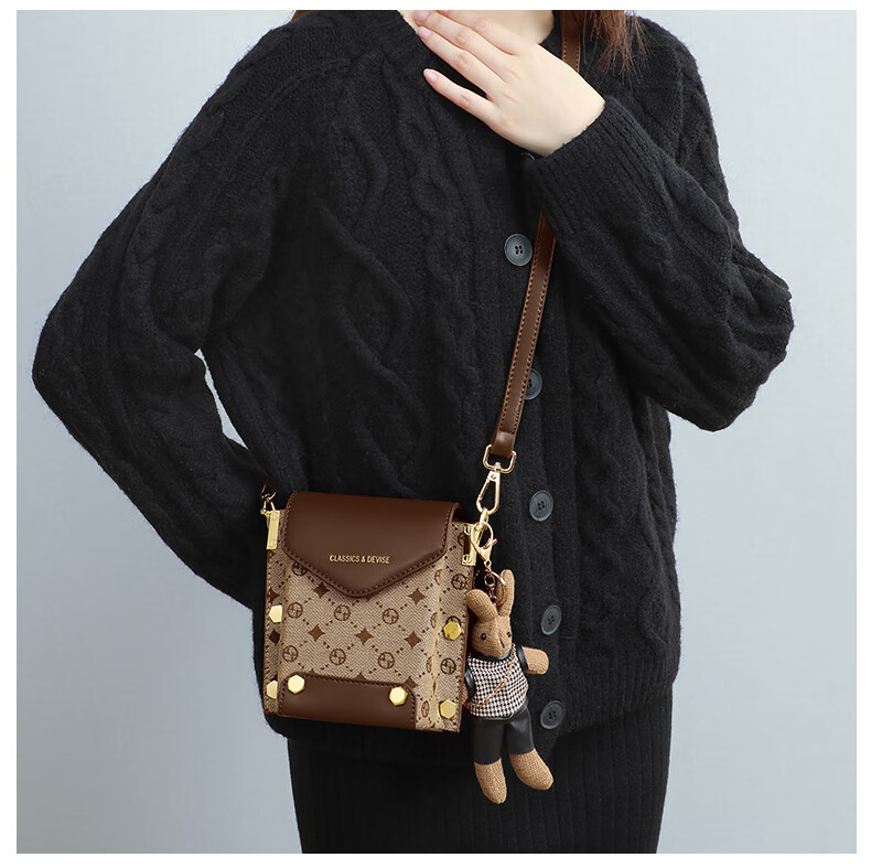 Aiqinghai Handbag, Women's Bag, Phone Pouch, Mini Crossbody Bag, Shoulder Bag, Underarm Bag, Birthday And Mother's Day Gift, Practical Present for Mom 12
