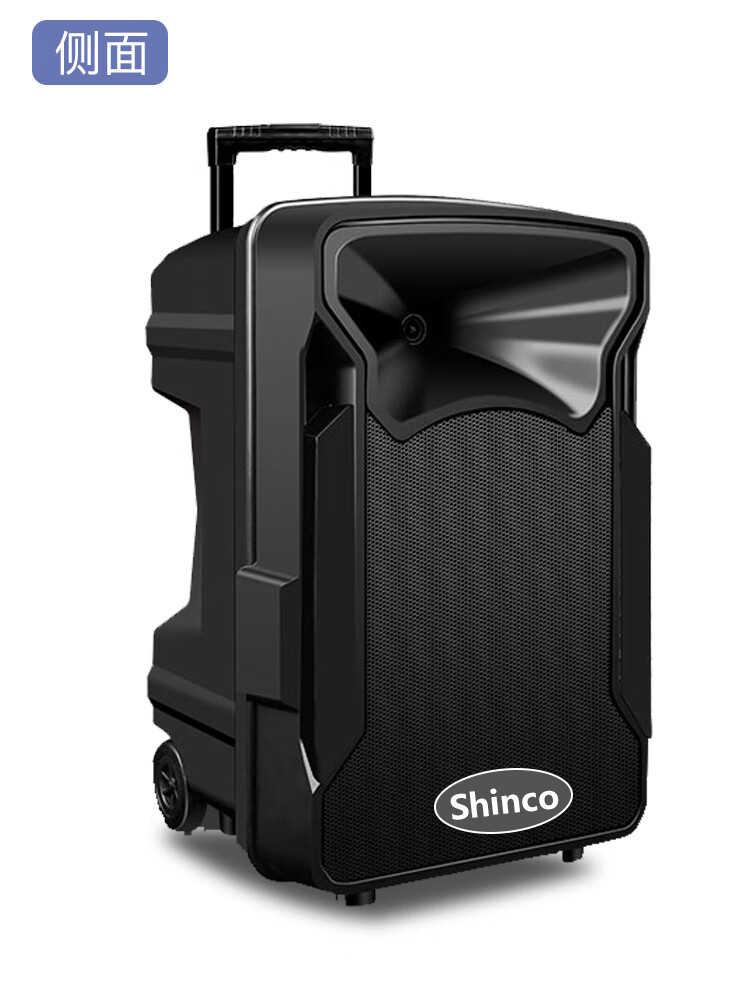 新科(shinco)j20 15英寸广场舞音响 移动舞台户外蓝牙拉杆音箱 大功率