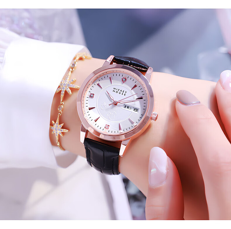 Disney Women's Watch for Students, College, High School, Middle School, And Junior High School Girls, Luxury Niche Wristwatch for Birthdays And Back to School 9