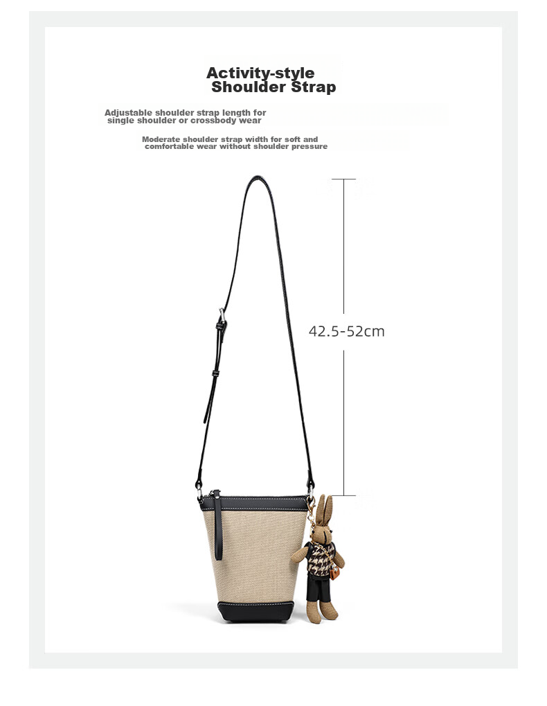 YUYULA Handbag, Women's Bag, Phone Pouch, Mini Stylish Crossbody Bucket Bag, Brand Birthday Mother's Day Gift, Practical Present for Mom 8