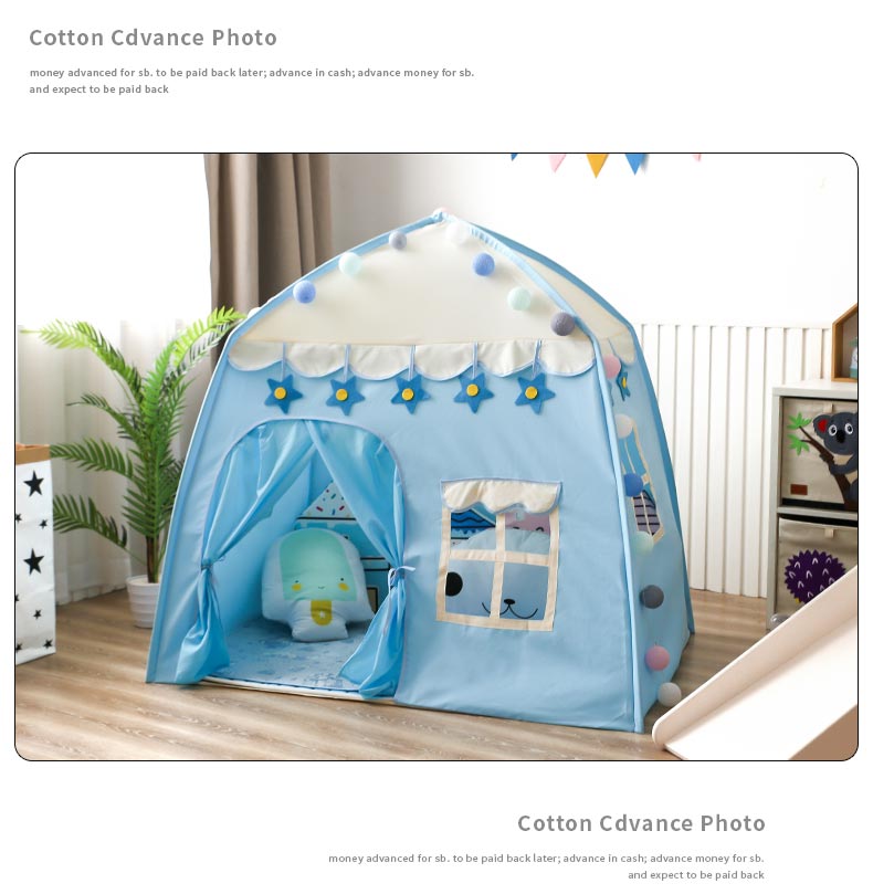 Little Dove Children's Tent Indoor Playhouse/home Princess Castle Toy for Girls, Pink Castle (Mat Not Included) 14